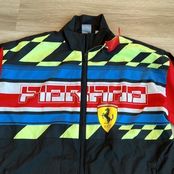 Puma Scuderia Ferrari Woven Jacket men size large - Picture 5 of 6